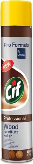 Изображение Cif Cif Professional 400ml Wood Forniture Polish Spray Do Powierzchni Drewnianych