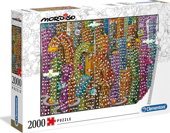 Изображение CLEMENTONI | Puzzle Mordillo The Jungle, 2000 pcs | GXP-725411