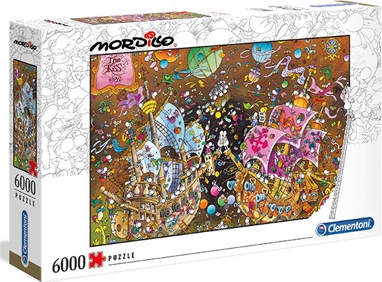 Изображение Clementoni Puzzle 6000 elementów Mordillo The Kiss