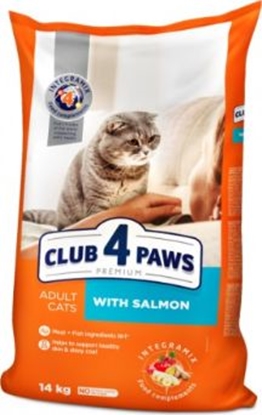 Attēls no Club 4 Paws CLUB4Ł KOT 14kg ŁOSOŚ