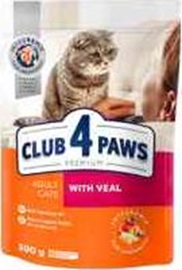 Picture of Club 4 Paws CLUB4Ł KOT 300g CIELĘCINA EX /15