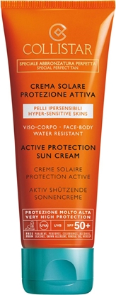 Picture of Collistar Speciale Abbronzatura Perfetta Active Protection Sun Cream SPF 50+ - krem do opalania przeciw starzeniu 100ml