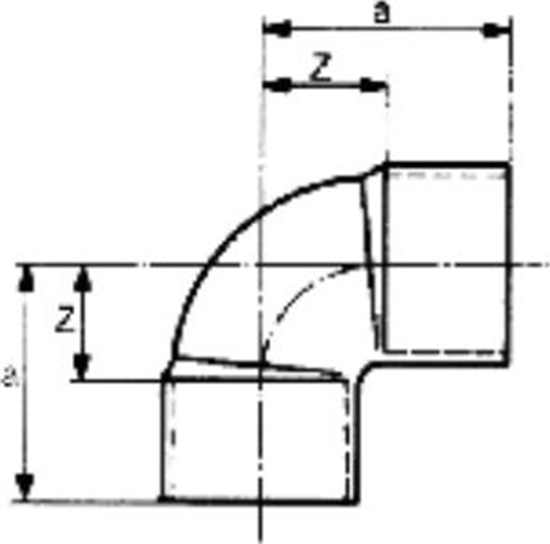 Picture of Conex Kolano miedziane 90° dwukielichowe serii 5000 28mm (5090028000000)