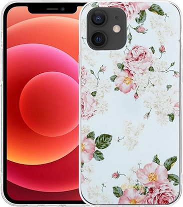 Изображение Crong Crong Flower Case etui na iPhone 12 Mini (wzór 02)