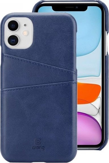 Picture of Crong Crong Neat Cover - Etui iPhone 11 Pro z kieszeniami (niebieski)