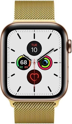 Изображение Crong Pasek ze stali nierdzewnej Crong Milano Steel do Apple Watch 42/44 mm złoty