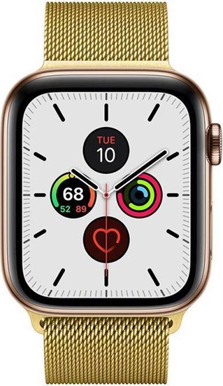 Изображение Crong Pasek ze stali nierdzewnej Crong Milano Steel do Apple Watch 42/44 mm złoty