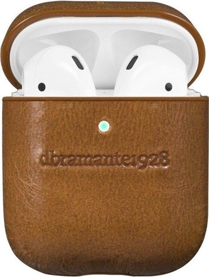 Picture of dbramante Etui ochronne Copenhagen Leather do AirPods 1/2 brązowe