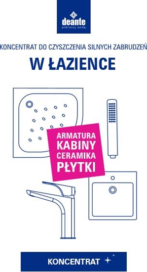 Изображение Deante Deante Koncentrat do czyszczenia silnych zabrudzeń w łazience - ZZZ 000B