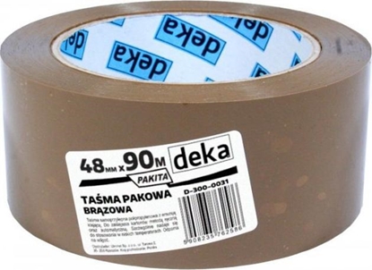 Attēls no Deka TAŚMA PAKOWA PAKITA BRĄZOWA 48MM*90M