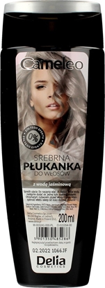 Изображение Delia Płukanka do włosów Cameleo srebrna z wodą jaśminową 200ml