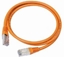 Attēls no Delock patchcord RJ45, osłonka zalewana, kat. 5e, UTP, 0,25m, pomarańczowy PP12-0.25M/O