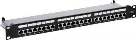 Picture of Delta Patch panel 24x RJ-45 (PP-24/RJ6-C/FTP)