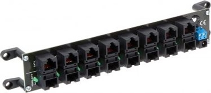 Attēls no Delta Patch panel 8x RJ-45 / 8x RJ-45 (POE-8/R)