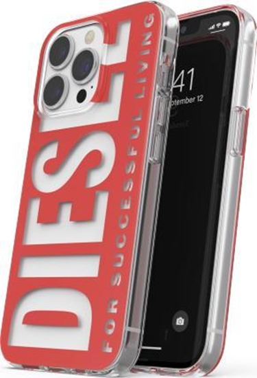 Picture of Diesel Diesel Clear Case Diesel Graphic FW21