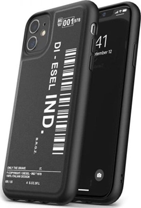 Picture of Diesel DIESEL MOULDED CASE CORE BARCODE GRAPHIC IPHONE 12 MINI CZARNO-BIAŁY standard