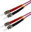 Изображение DIGITUS LWL Patchkabel LC -> ST 3.00m  Multimode Duplex OM3