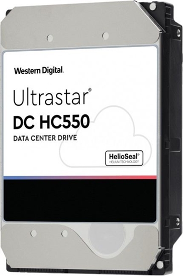 Picture of Dysk serwerowy WD Ultrastar DC HC550 16TB 3.5'' SATA III (6 Gb/s)  (0F38460)