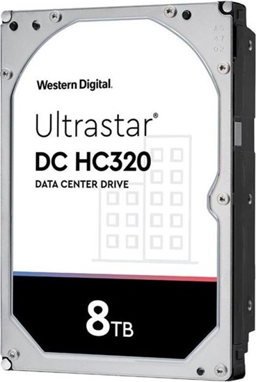 Изображение Dysk WD Ultrastar DC HC320 (SED) 8TB 3.5" SATA III (0B36410)