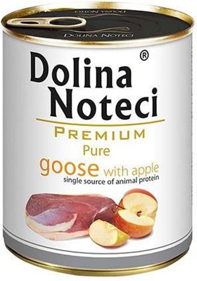 Изображение Dolina Noteci Dolina Noteci Pies Pure, gęś z jabłkiem puszka 800g