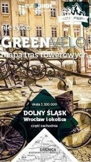 Picture of Dolny Śląsk. Wrocław i okolice-cz.zach. Mapa tras