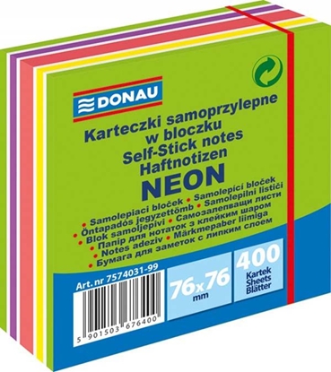 Attēls no Donau Karteczki Samoprzylepne. 76 x 76mm, (7574031PL-99)