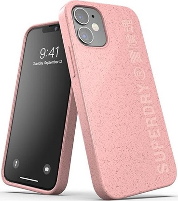 Изображение Dr Nona SuperDry Snap iPhone 12 mini Compostable Case różowy/pink 42620