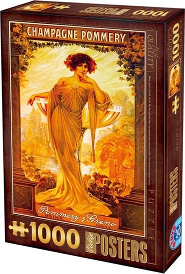 Picture of D-Toys Puzzle 1000 Stare plakaty, Reklama perfum