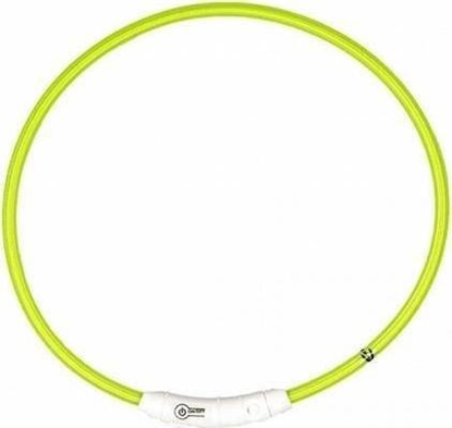 Изображение Duvo+ DUVO+ OBROŻA ŚWIECĄCA USB NYLON GREEN 65cm