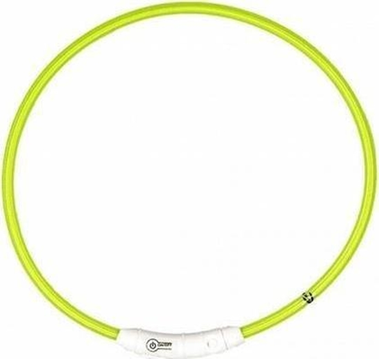 Picture of Duvo+ DUVO+ OBROŻA ŚWIECĄCA USB NYLON GREEN 65cm