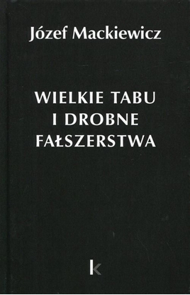 Picture of Dzieła T.24 Wielkie tabu i drobne fałszerstwa