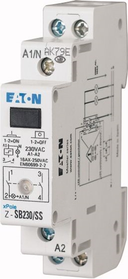 Изображение Eaton Przekaźnik impulsowy 16A 230V AC 2Z Z-SB230/SS (265301)