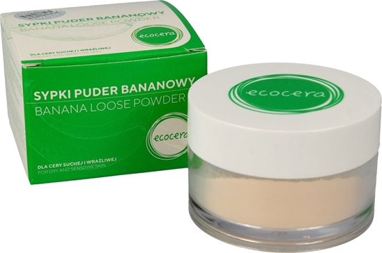 Изображение Ecocera  Sypki puder bananowy dla cery suchej i wrażliwej 8g