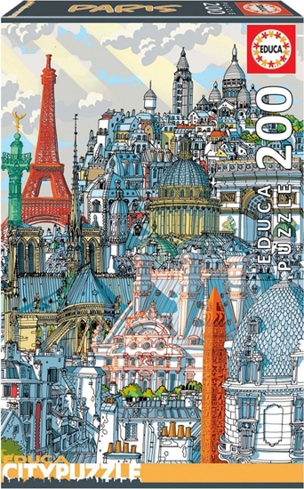 Изображение Educa Puzzle 200 Elementów Paryż