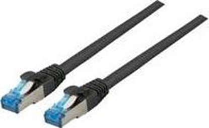 Attēls no EFB Patchcord RJ45 S / FTP, kat. 6A, kat. 7 RohCable TPE superflex, 5m, czarny (K5525FSW.5)