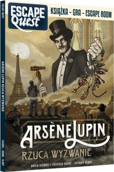 Изображение Egmont Gra Escape Quest: Arsen Lupin rzuca wyzwanie