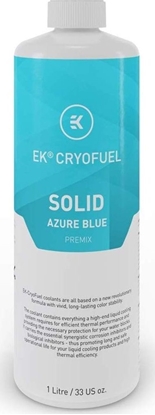 Attēls no EK Water Blocks EK Water Blocks EK-CryoFuel Solid Premix, Azure Blue - 1000ml