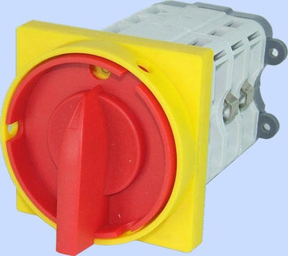 Picture of Elektromet Łącznik krzywkowy L-0-P 3P 100A z płytką na kłódkę IP65 ŁK 100-45 (910748)