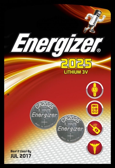 Picture of Energizer Bateria CR2025 2 szt.