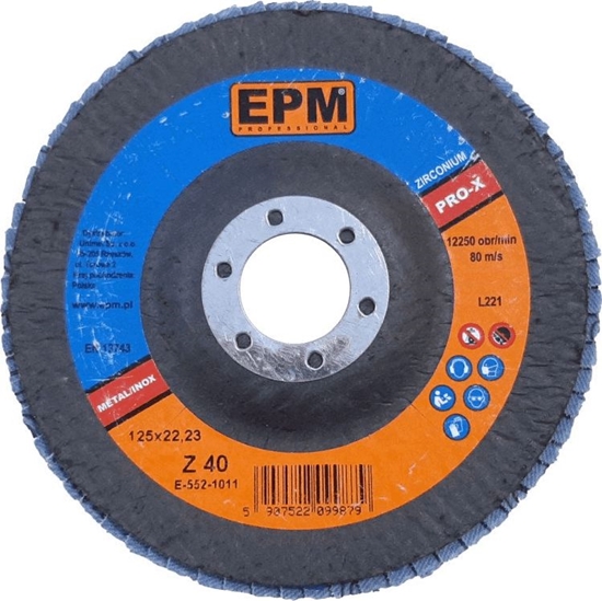 Picture of EPM lamelka cyrkonowa EPM PRO-X granulacja 120 125mm (E-552-1014)