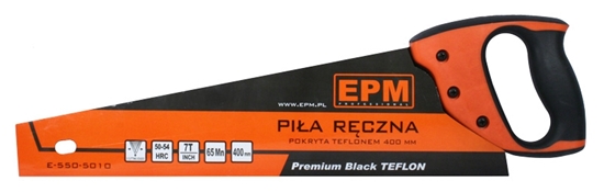 Изображение EPM Piła ręczna teflonowa 500mm PREMIUM BLACK - E-550-5014