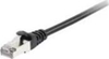 Изображение Equip Cat.6A S/FTP Patch Cable, 0.5, Black