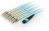 Picture of Equip MTP/MTP Trunk Fiber Optic Patch Cable, OM4, 3m