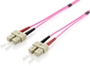 Изображение Equip SC/SC Fiber Optic Patch Cable, OM4, 5m