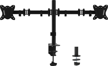 Attēls no Equip 13"-27" Articulating Dual Monitor Desk Mount Bracket