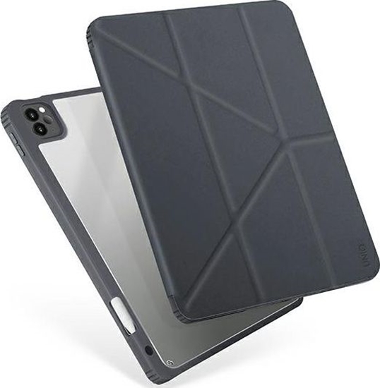 Picture of Etui na tablet Uniq UNIQ etui Moven iPad Pro 11" (2021) Antimicrobial szary/charcoal grey
