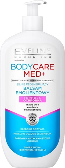 Picture of Eveline Body Care Med+ Silnie Regenerujący Balsam emolientowy do skóry suchej i ekstremalnie suchej 350ml