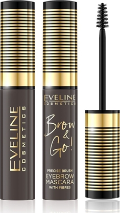 Изображение Eveline Eveline Brow & Go Tusz do stylizacji brwi nr 02 Dark 6ml