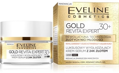 Attēls no Eveline Gold Revita Expert 30+ Krem-serum wygładzający na dzień i noc 50ml