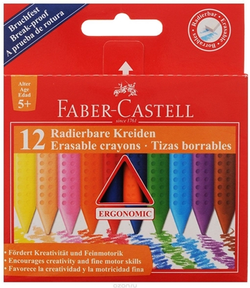 Attēls no Faber-Castell Kredki Grip Trójkątne 12 Kolorów Faber-Castell (122520 FC)